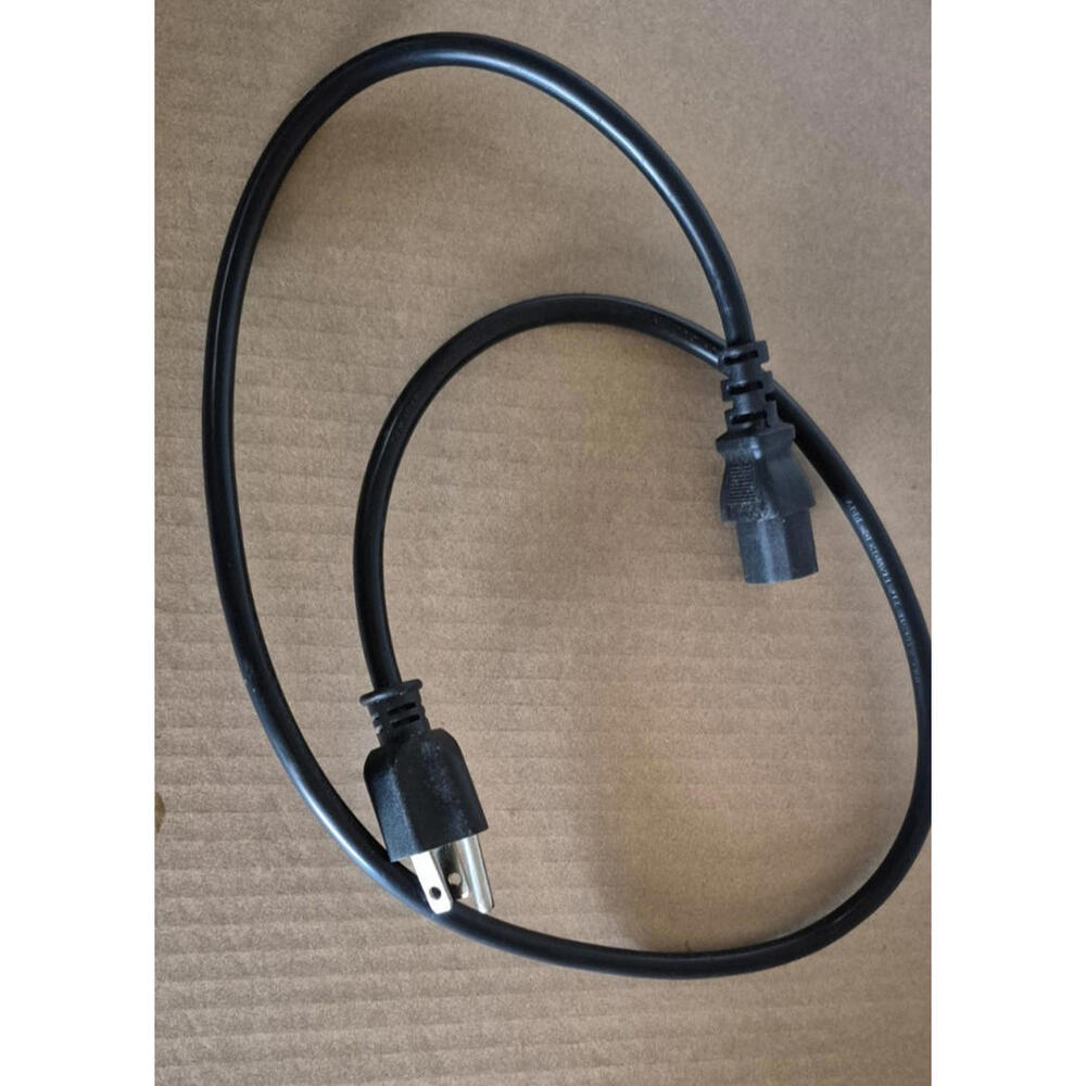 Power Cord Cable for Cooks Essentials Pressure Cooker~ Black ~ 3-Prong ~ 3 ft.